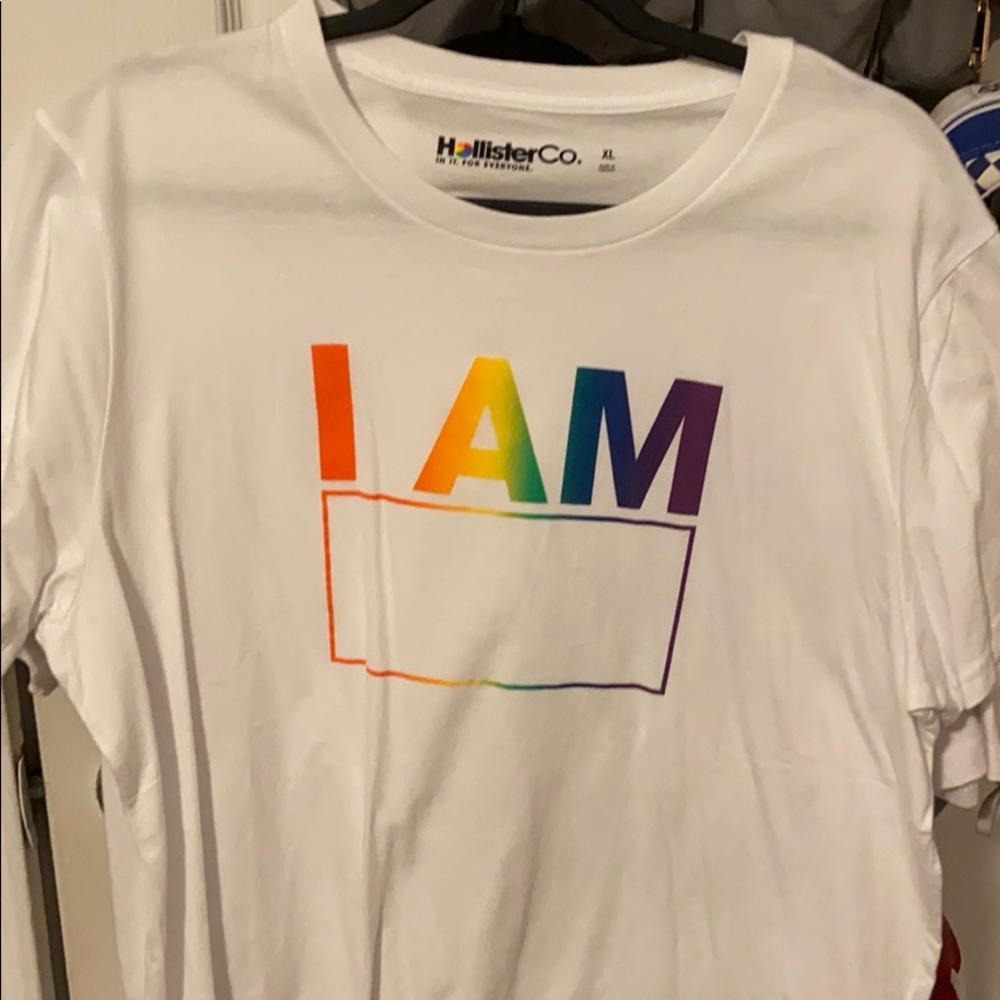 Hollister pride shirt